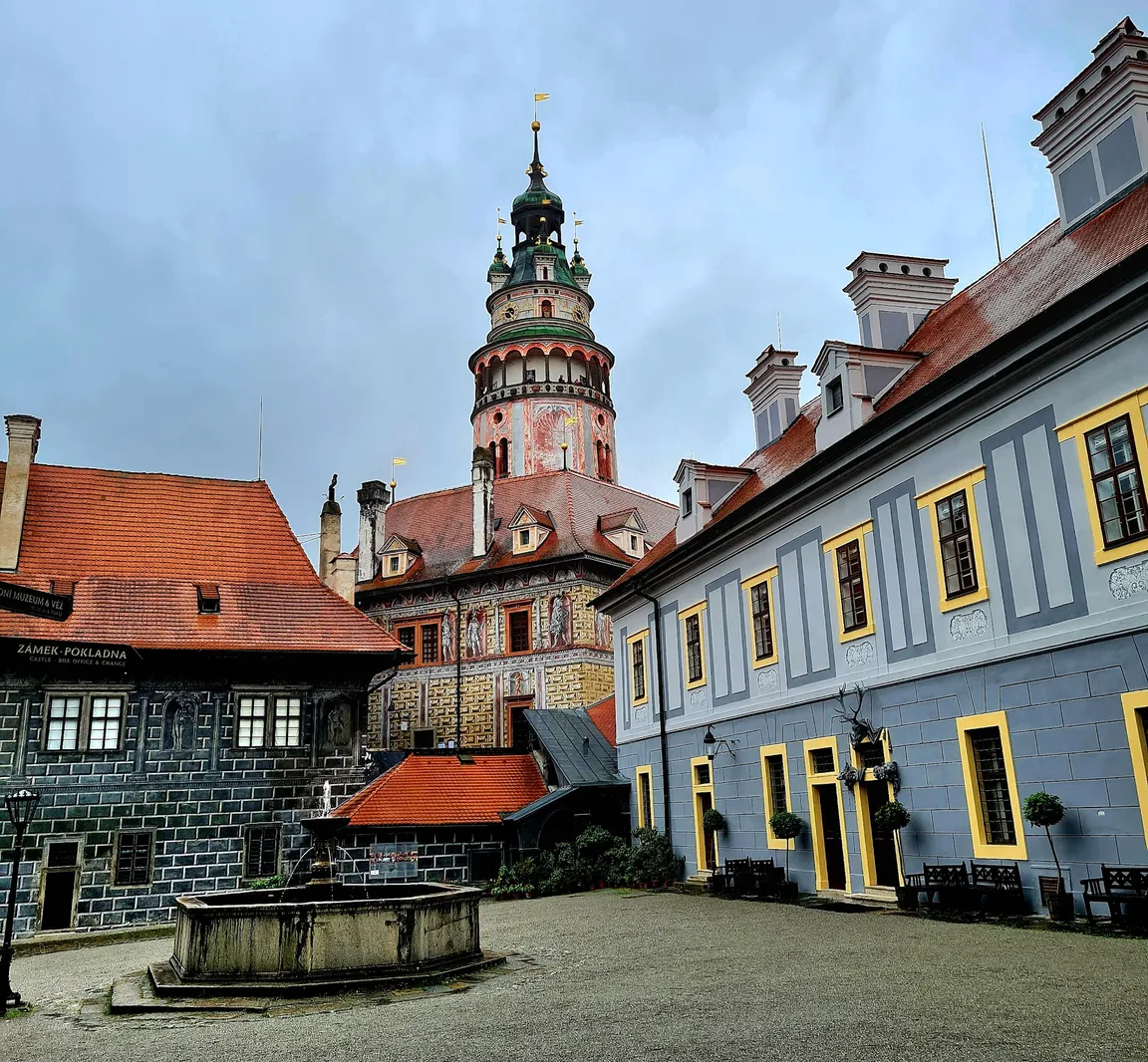 Český Krumlov Castle Tower