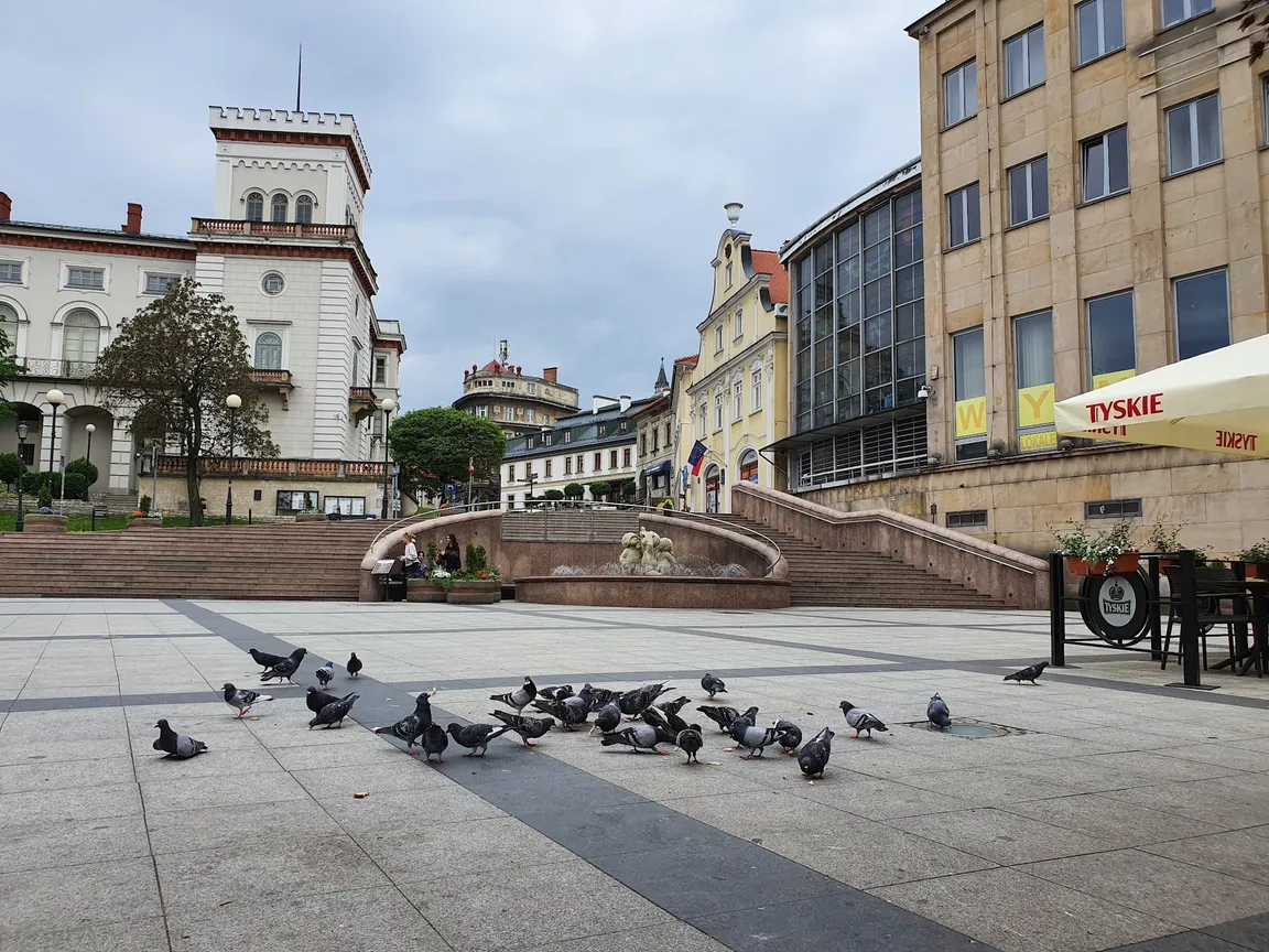 Pomnik fontanna trzech urwisów