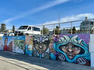 Bondi Beach Graffiti Wall