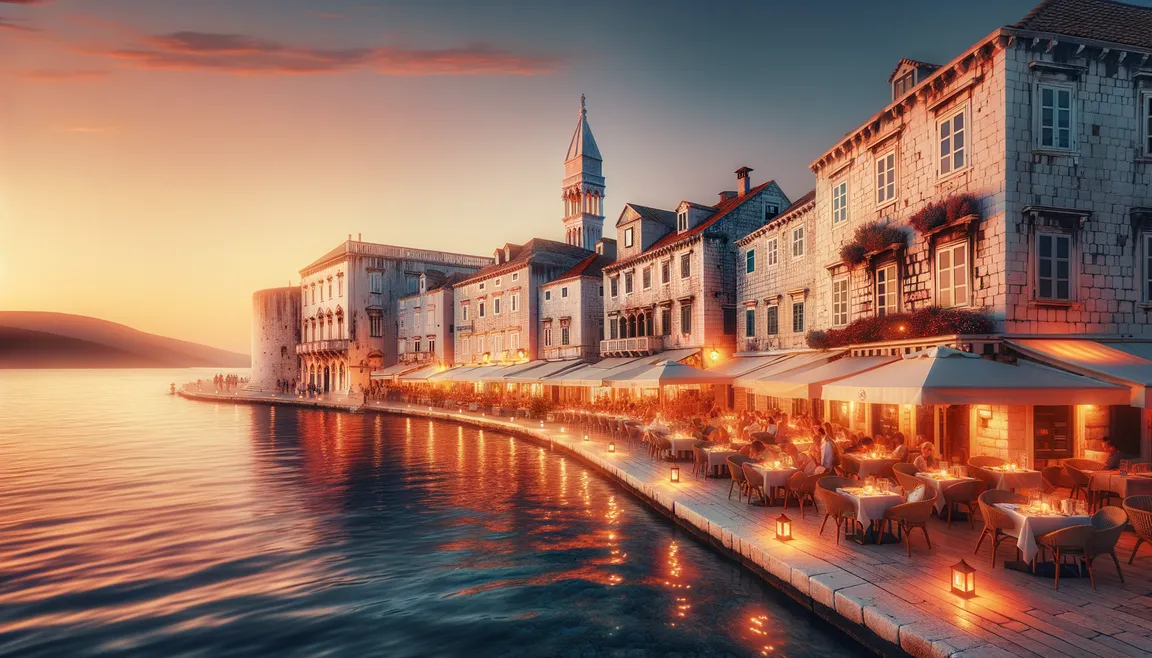 Romantic-weekend-in-trogir: recommended-restaurants-with-a-view