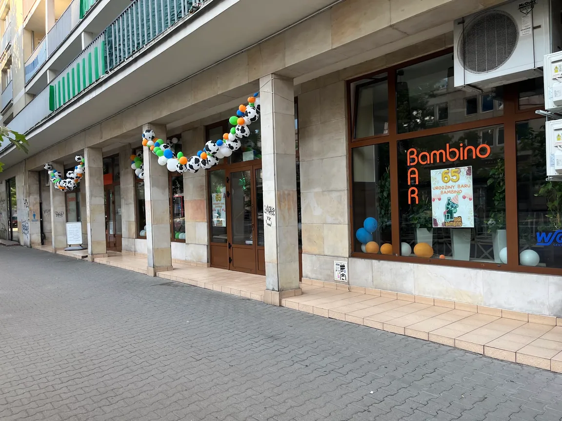Bambino. Bar mleczny