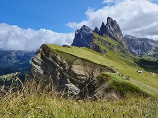 Seceda famous view