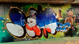 Hall of Fame Hechtsheim (Underground) Legal Grafitti Wall