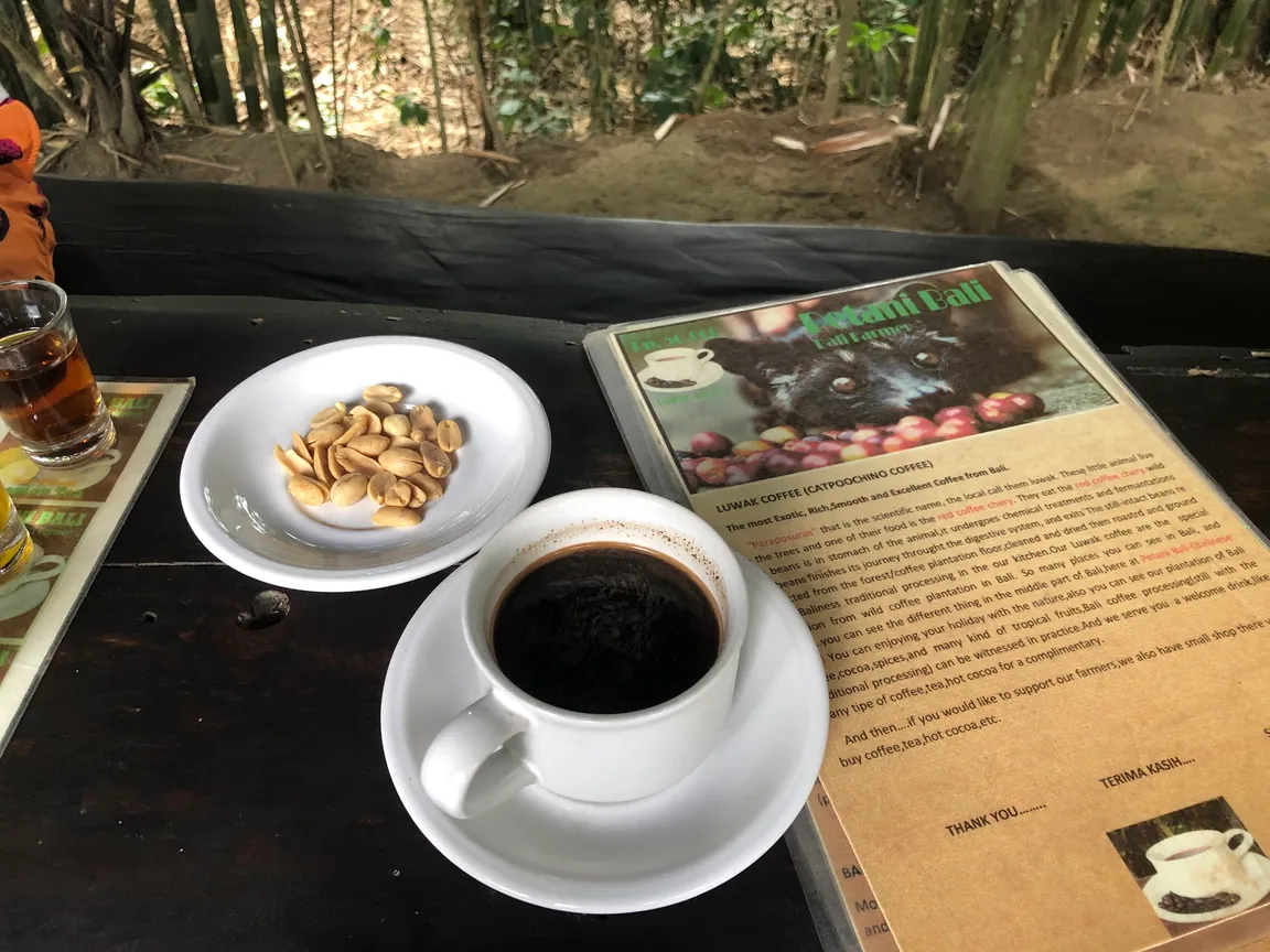Petani Bali Luwak coffee