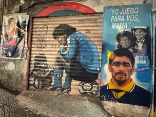 Murals Maradona 1990