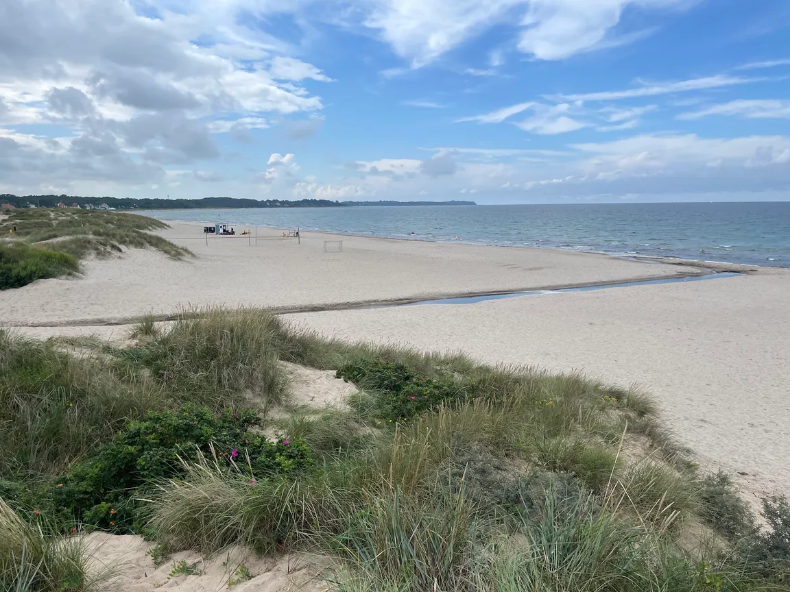 Hornbaek beach