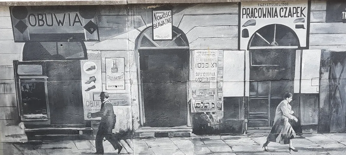 Mural "Lublinie, moje święte miasto"