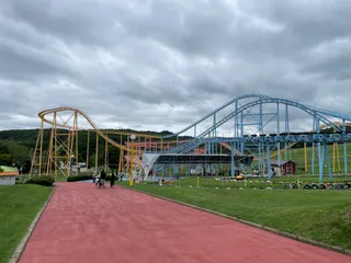 コースター周りゴーカート