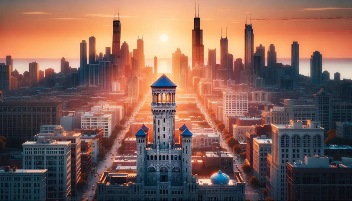 Historyczny szlak w Chicago po zabytkowej i ciekawej architekturze