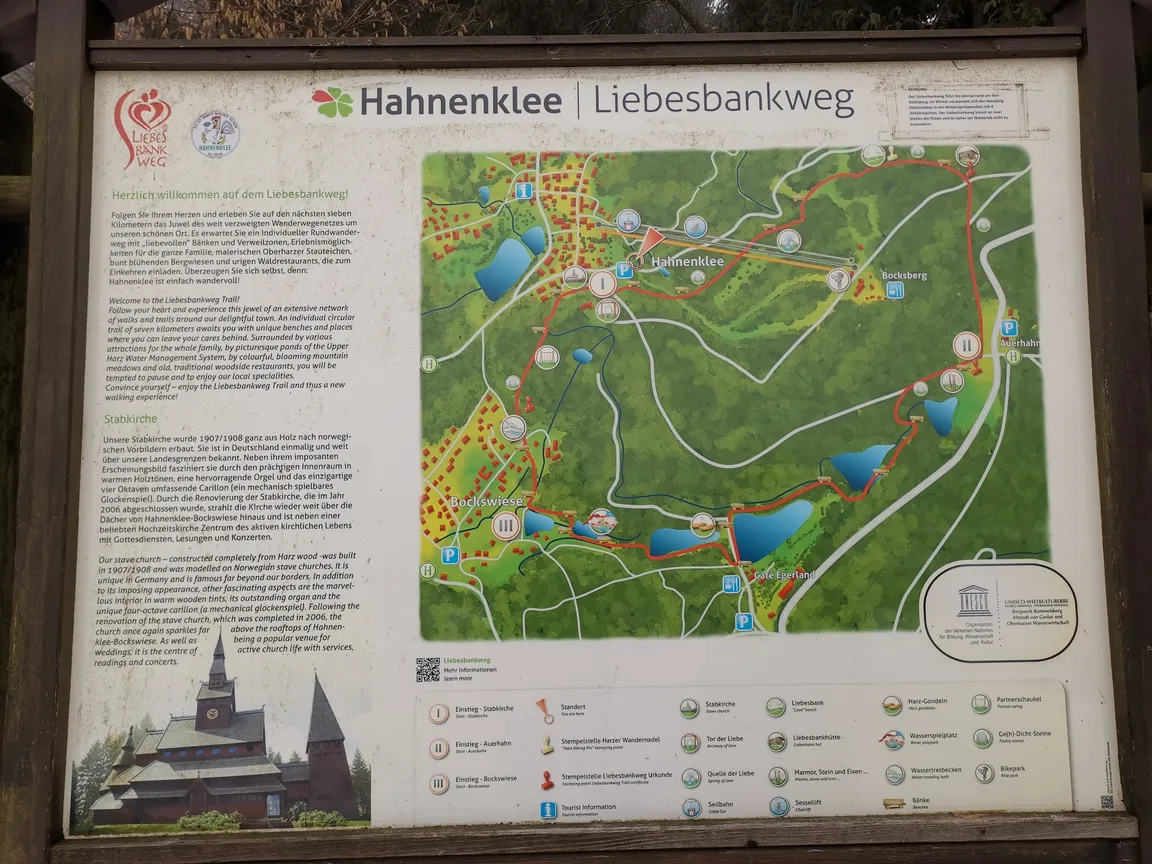 Liebesbank trail