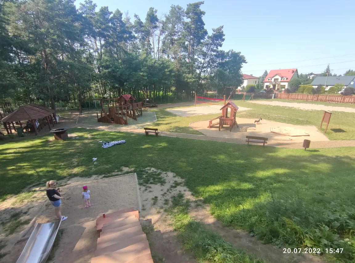 Leśny Plac Zabaw - Sołectwo Cegielnia