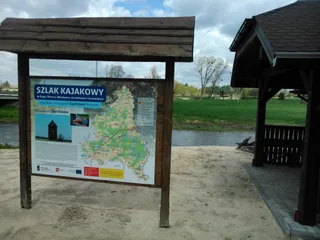 Suchawa - przystań kajakowa, wieża widokowa