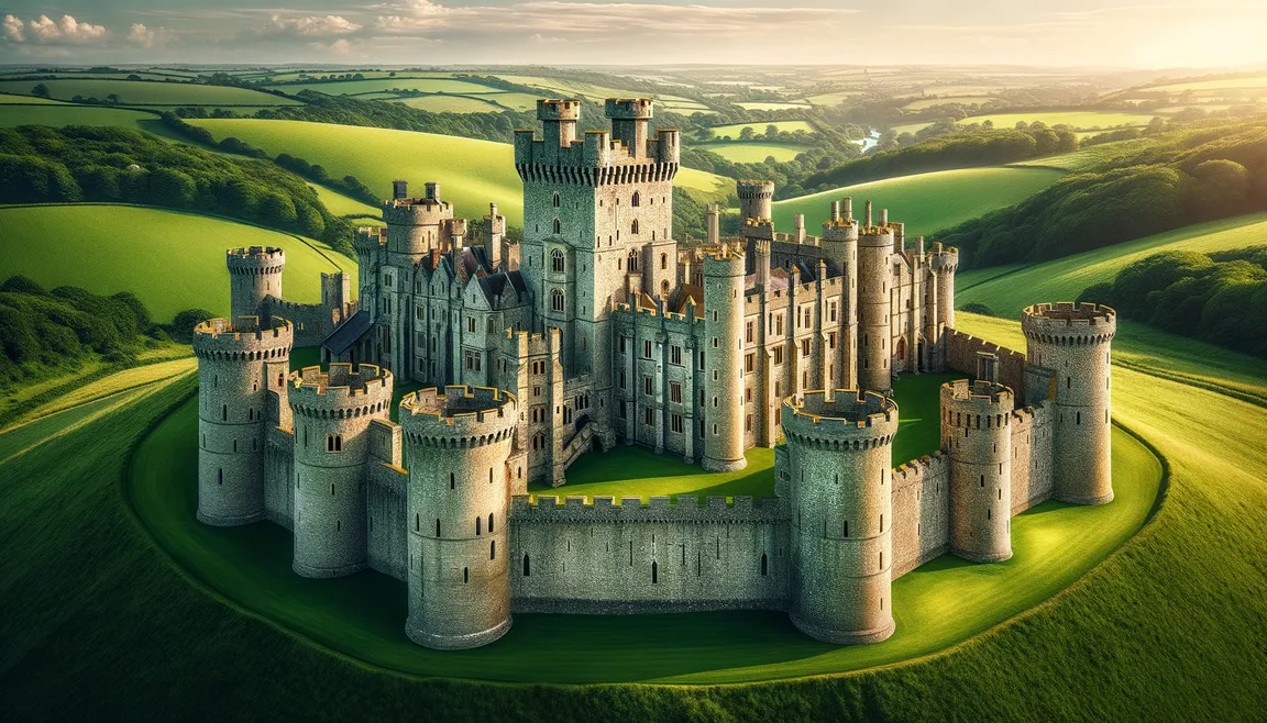 10 historycznych zamków West Sussex: podróż do odległych czasów