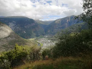 Aurlandsfjellet scenic route (north entry Lærdalsøyri)
