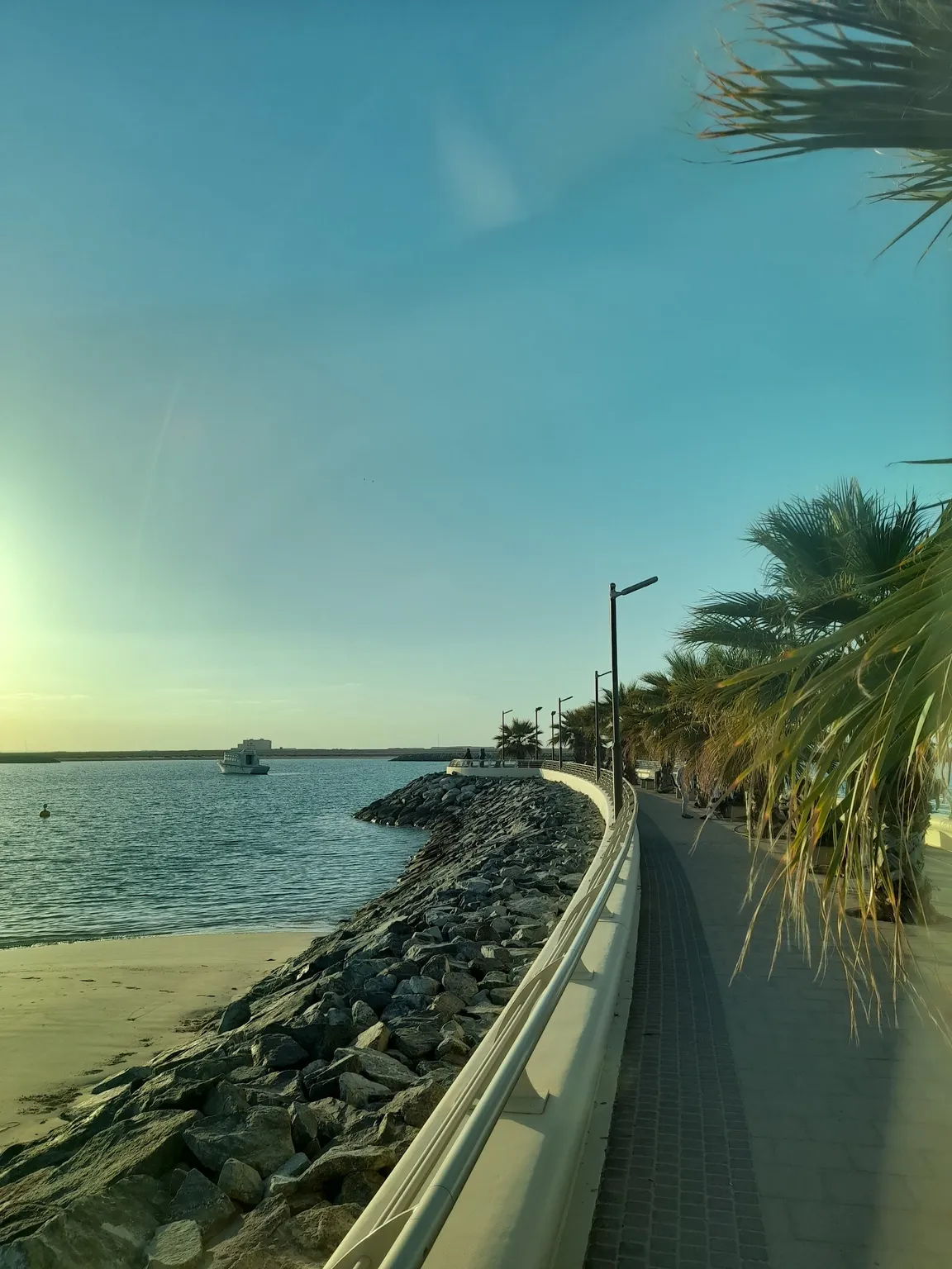 Al Mamzar Beach Walk.