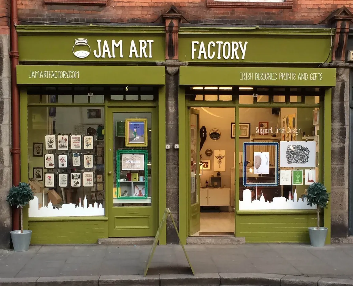 Jam Art Factory Irish Art and Design Shop, Patrick Street