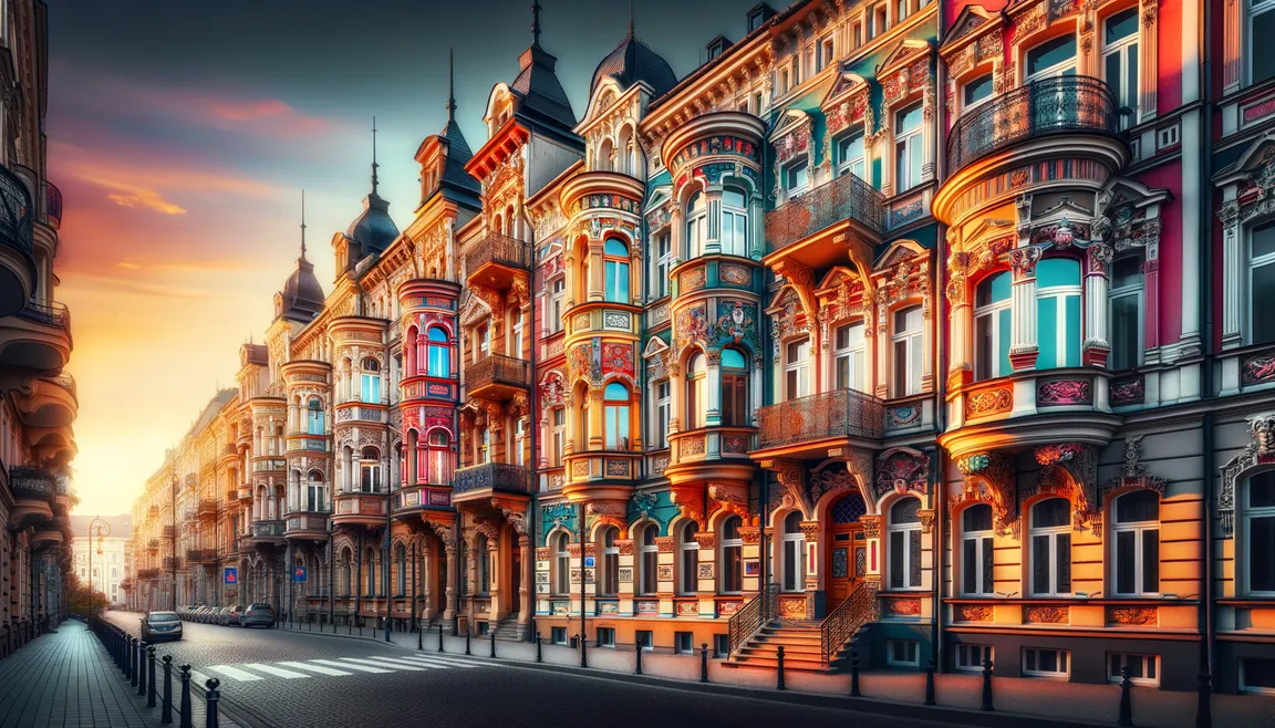 Influencers' guide to the colorful tenements of Poznań