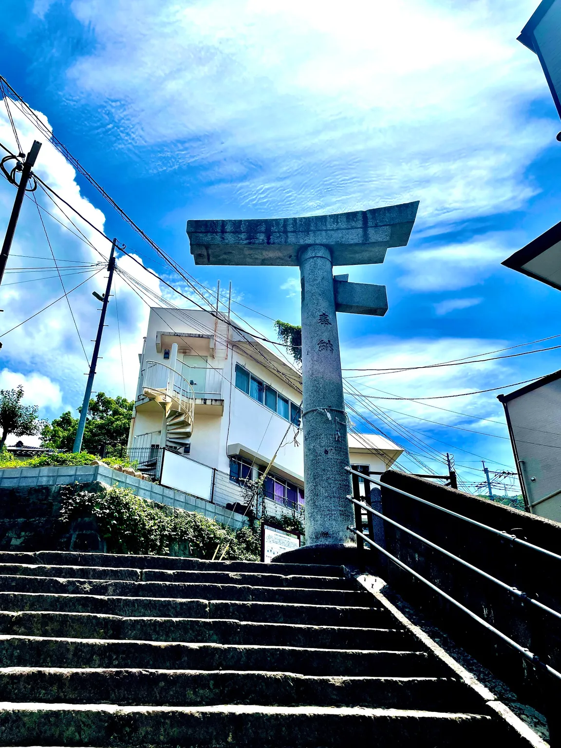 Sanno Shrine one-legged Torii Gate