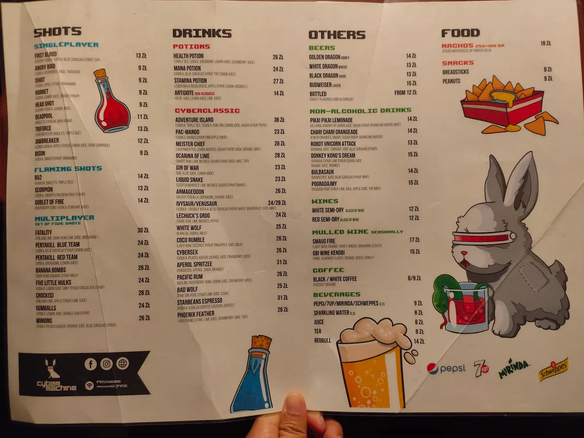 Cybermachina Game Pub - Kraków