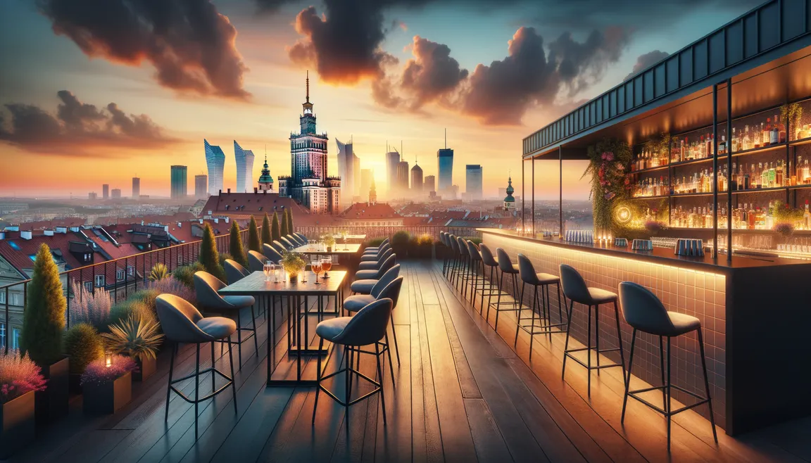 Date in the clouds: the best bars on Warsaw rooftops