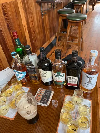 Experience Irish Whiskey- Guided Whiskey Tasting