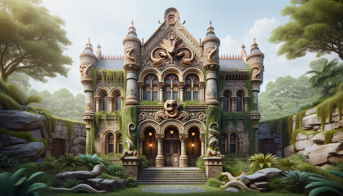 London Lizard House: the place where Harry Potter first unknowingly used snakeskin