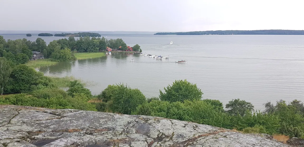 Björkö-Birka (Island in Lake Mälaren with remnants of the former trading town Birka)