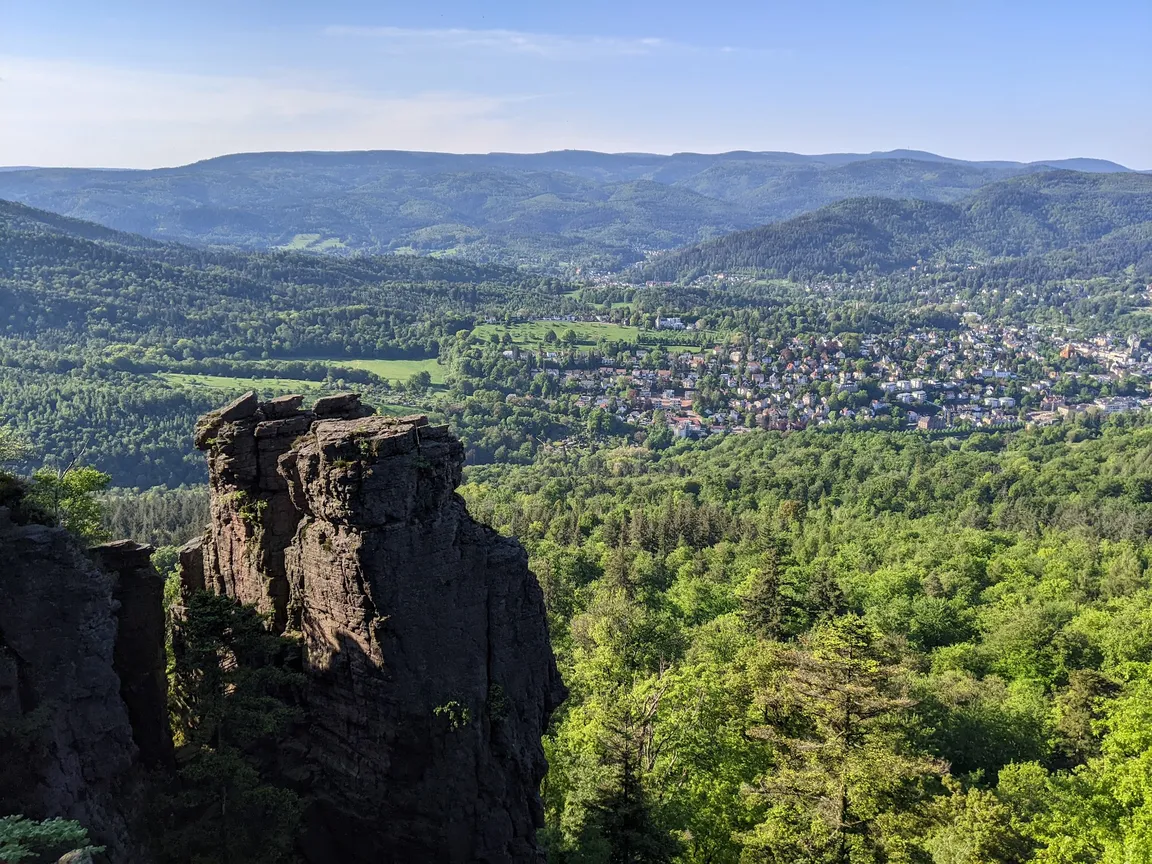 Battertfelsen at Hohenbaden Castle