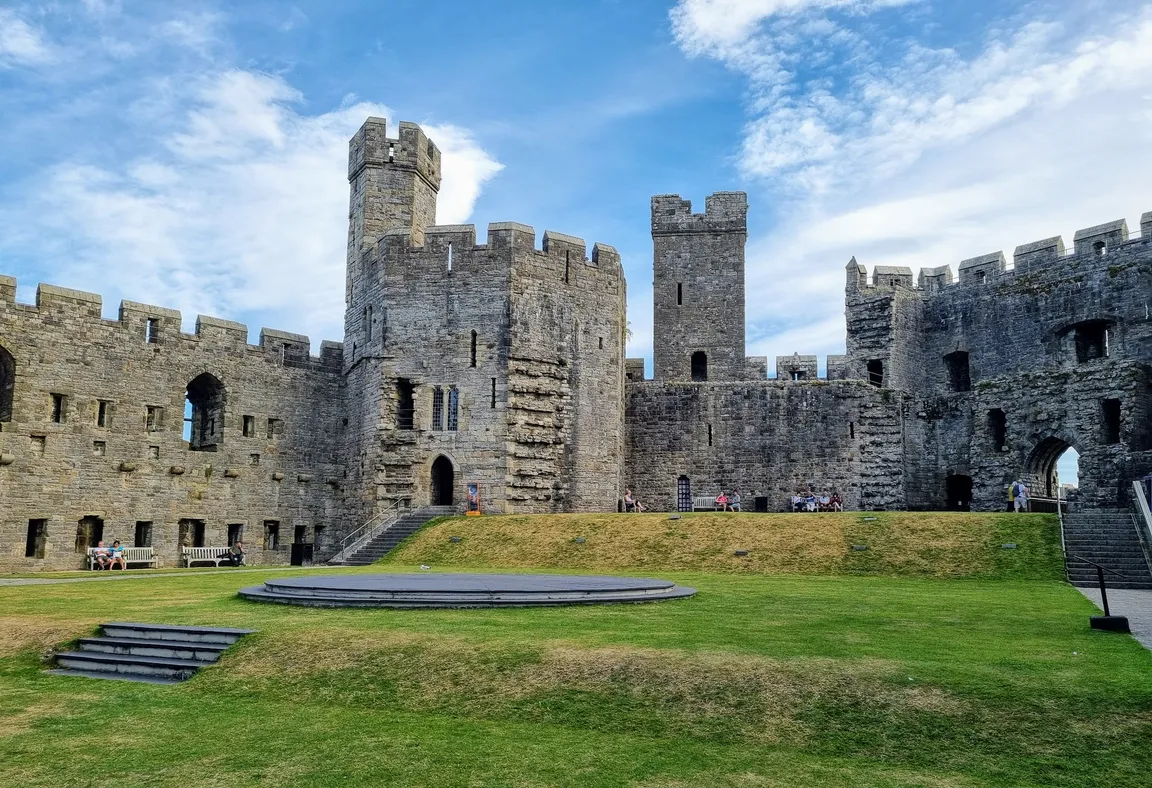 Zamek w Caernarfon