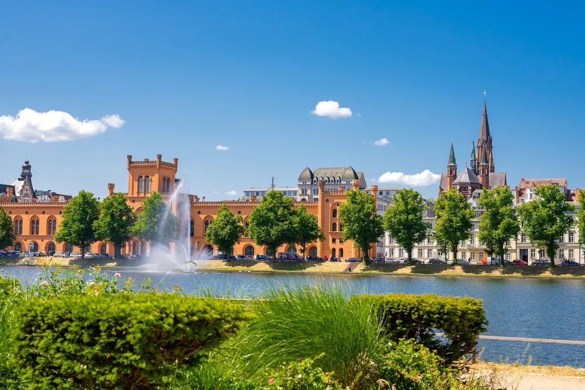 Fontäne am Pfaffenteich