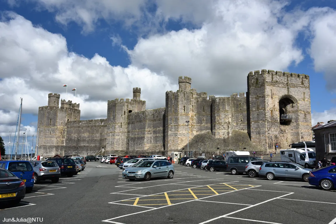 Zamek w Caernarfon