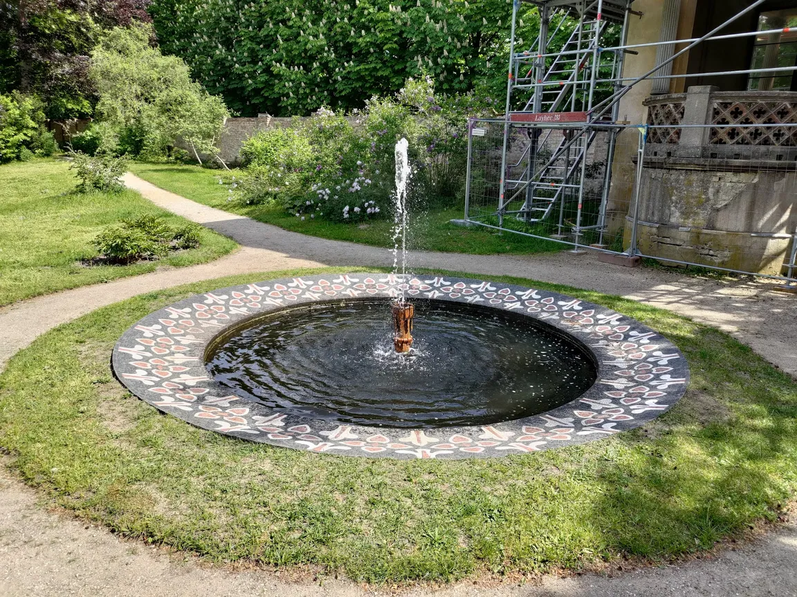 Mosaikfontäne