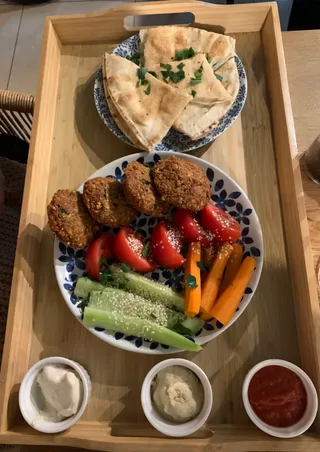 Krzaki vege street food