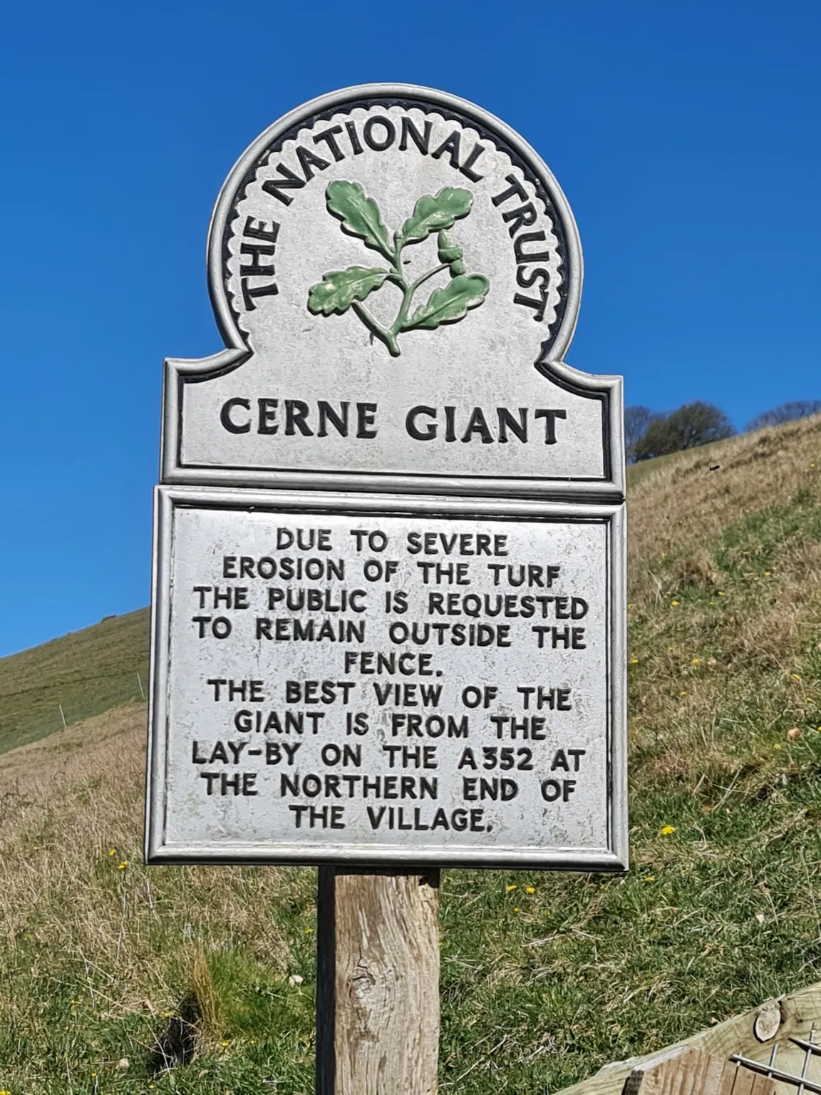 Cerne Giant Viewpoint