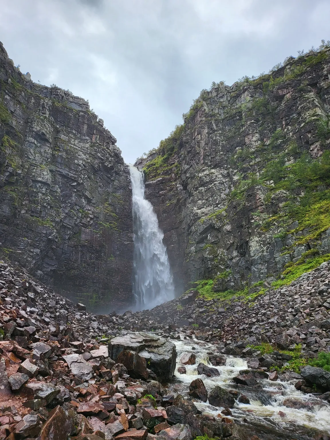 Njupeskär Waterfall