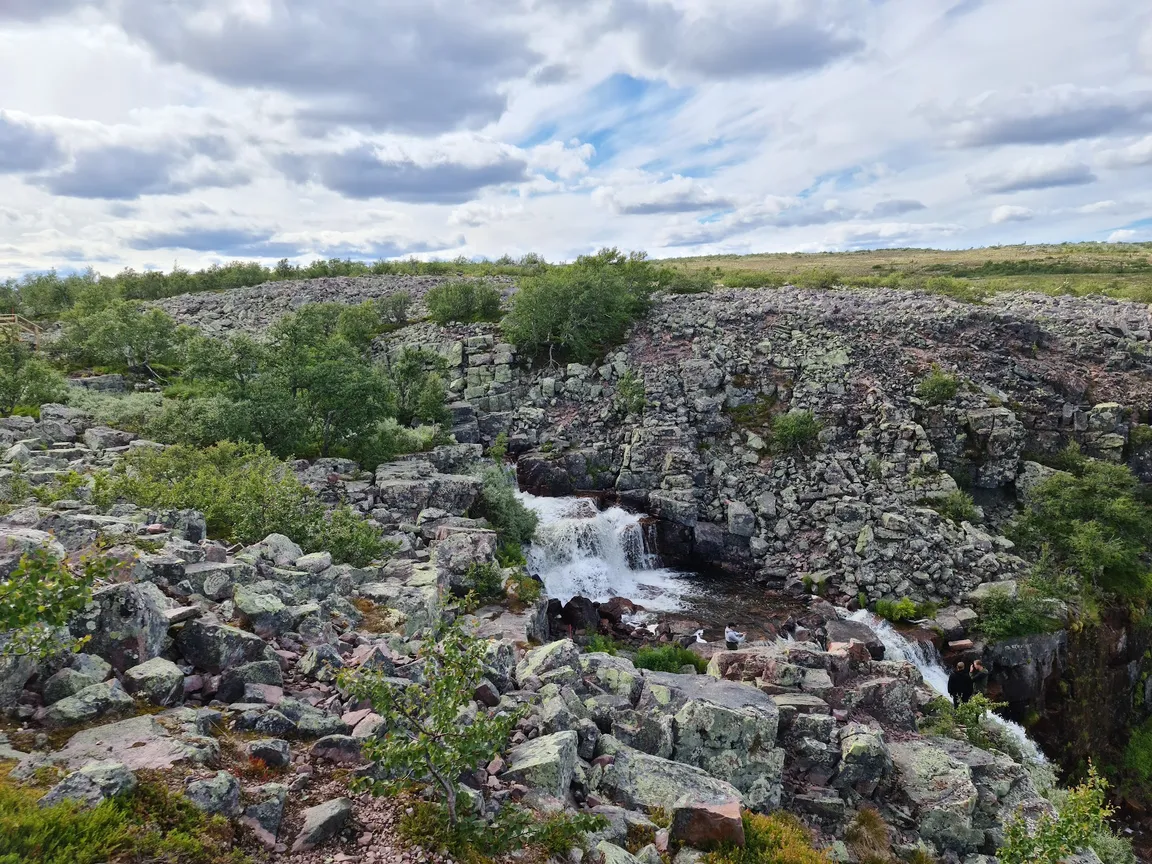 Njupeskär Waterfall