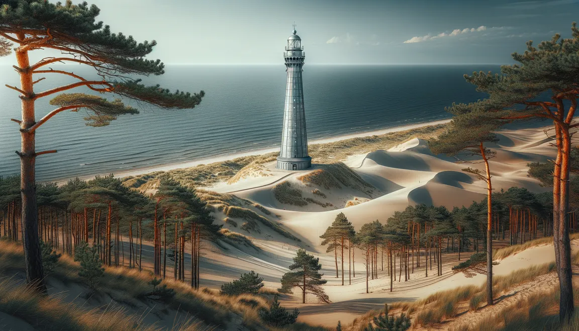 Lighthouse Stilo: a place like from the movies over the Polish sea