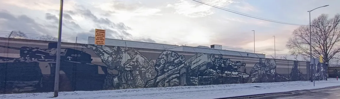 Mural - historia Polski.