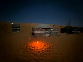 Authentic desert camp