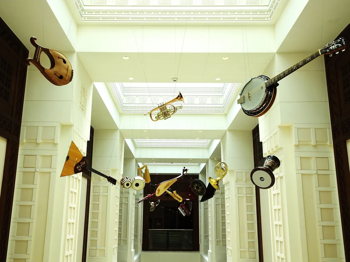 Oman and the World: A Musical Journey Exhibition معرض الفنون الموسيقية