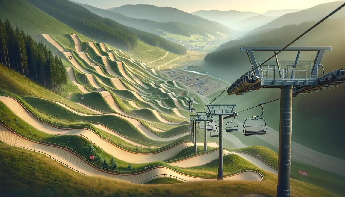 Green Hill Bike Park: fenomenalna, górska trasa rowerowa z własnym wyciągiem