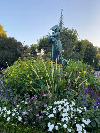 Statue Gänseliesel (statue de "Lison à l'Oie"
