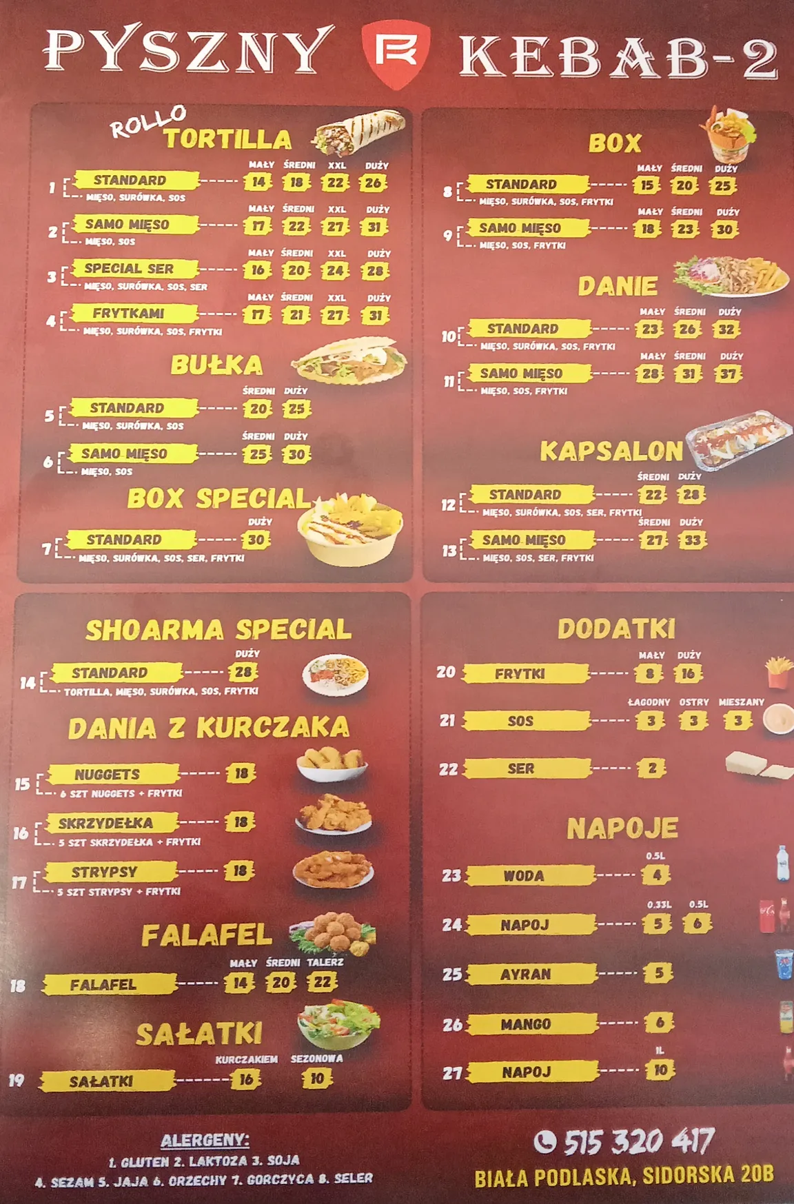 Pyszny Kebab Biała Podlaska 2