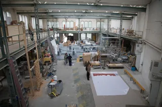 Sculpture workshop in the cultural work of the bbk berlin GmbH