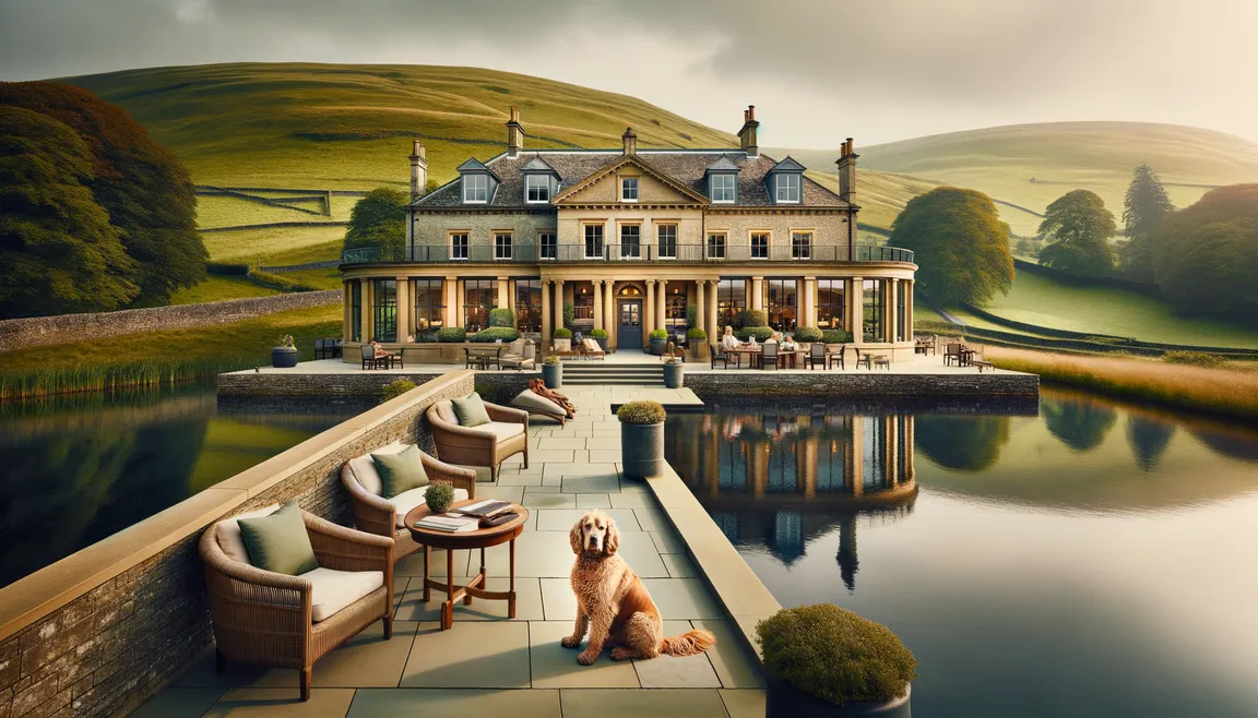 Spa for people and dogs: a phenomenal hotel in England famous for its dog-friendly policy