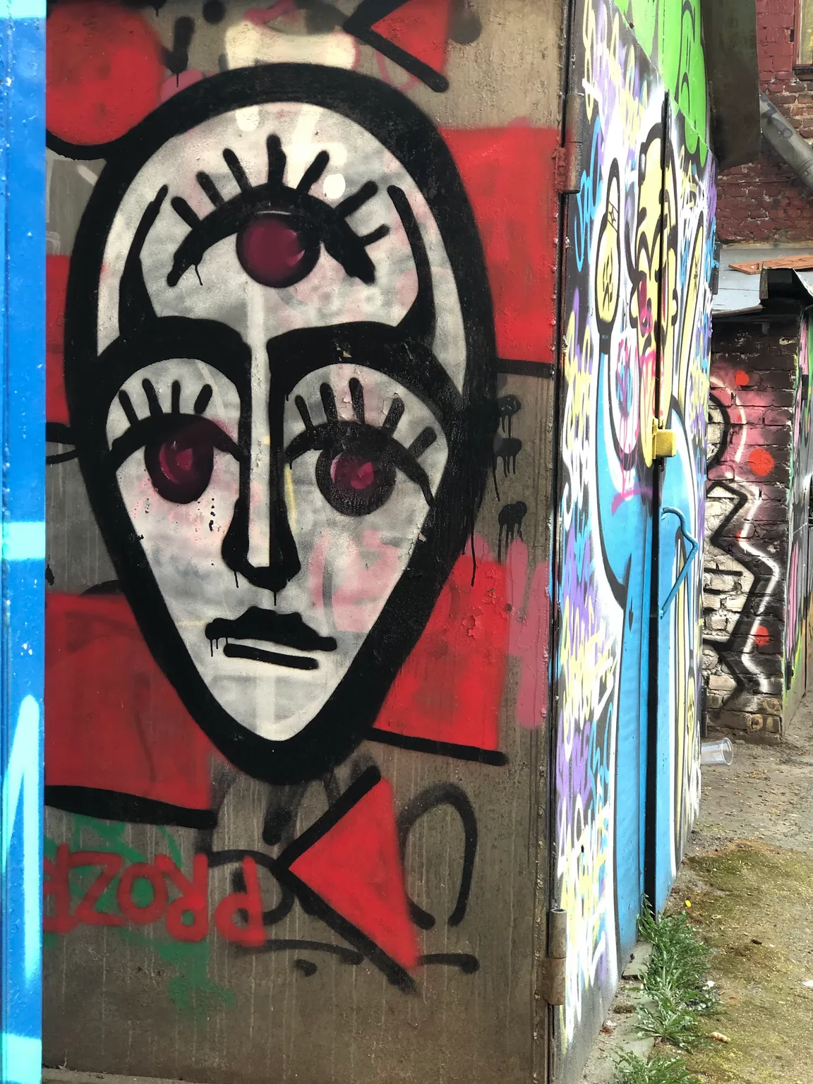Street art gallery