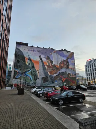 Mural "Łódź"