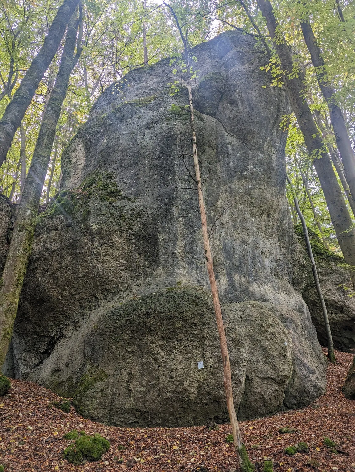 Wasserstein mit Felsentor