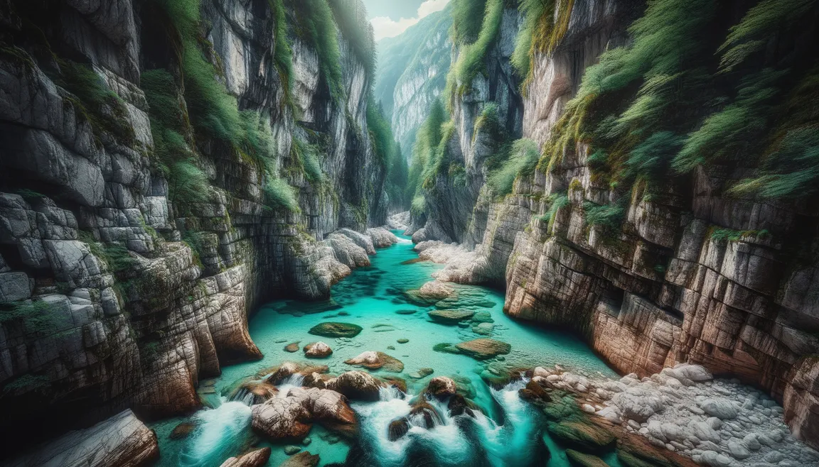 Active vacations in Soteskej Vintgar: canyoning, hiking and extreme adventures