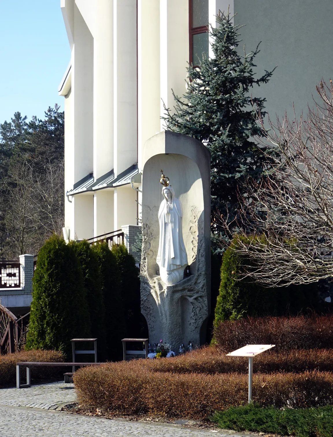 Ogród Biblijny przy Kościele Miłosierdzia Bożego w Puławach